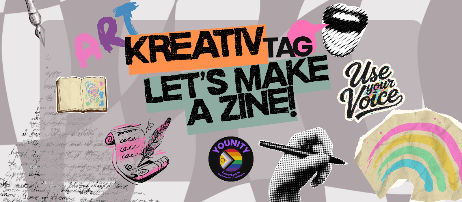 Titelbild für QueerSpace - Kreativ Tag 🎨