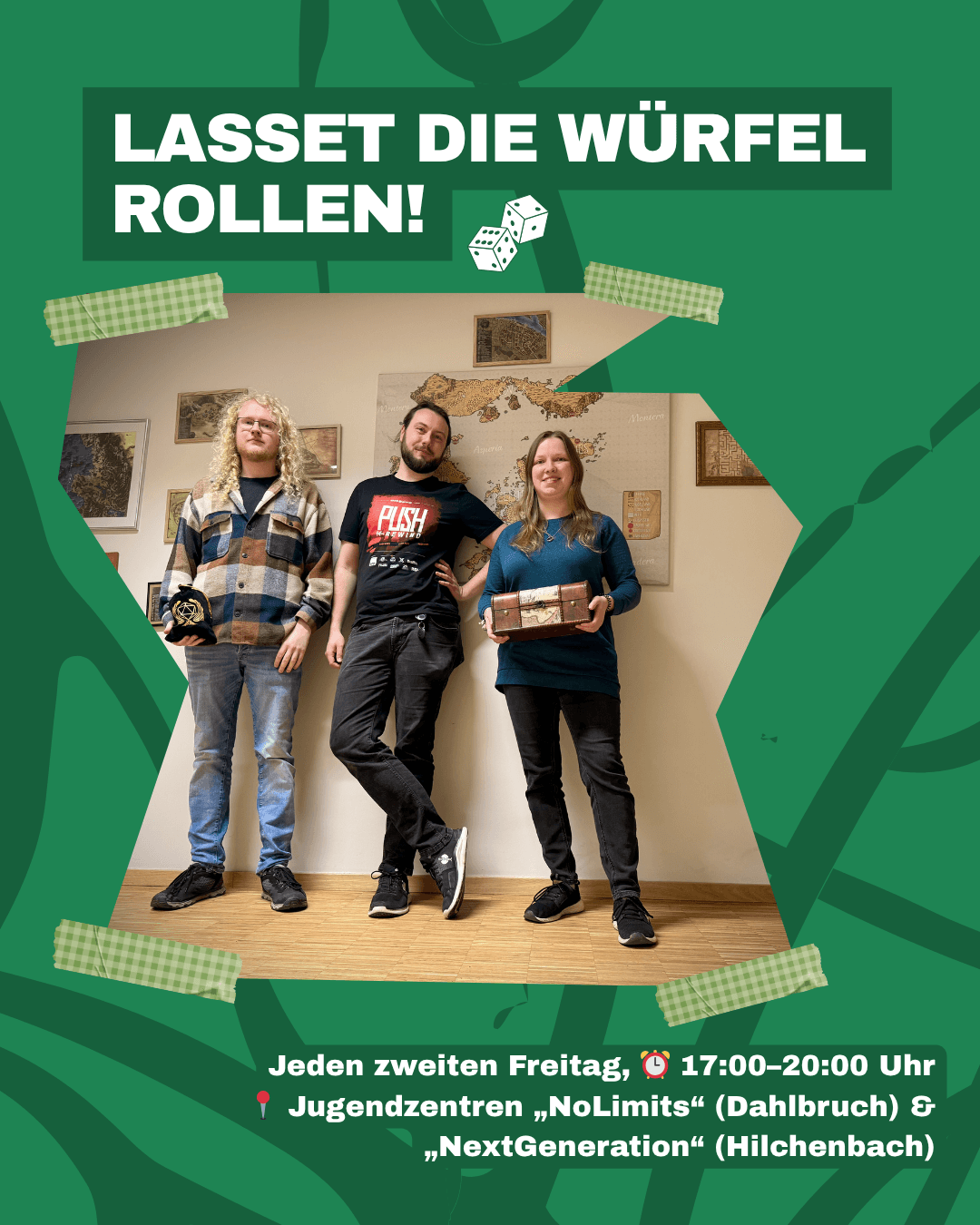 Galeriebild für Pen and Paper Rollenspielgruppe