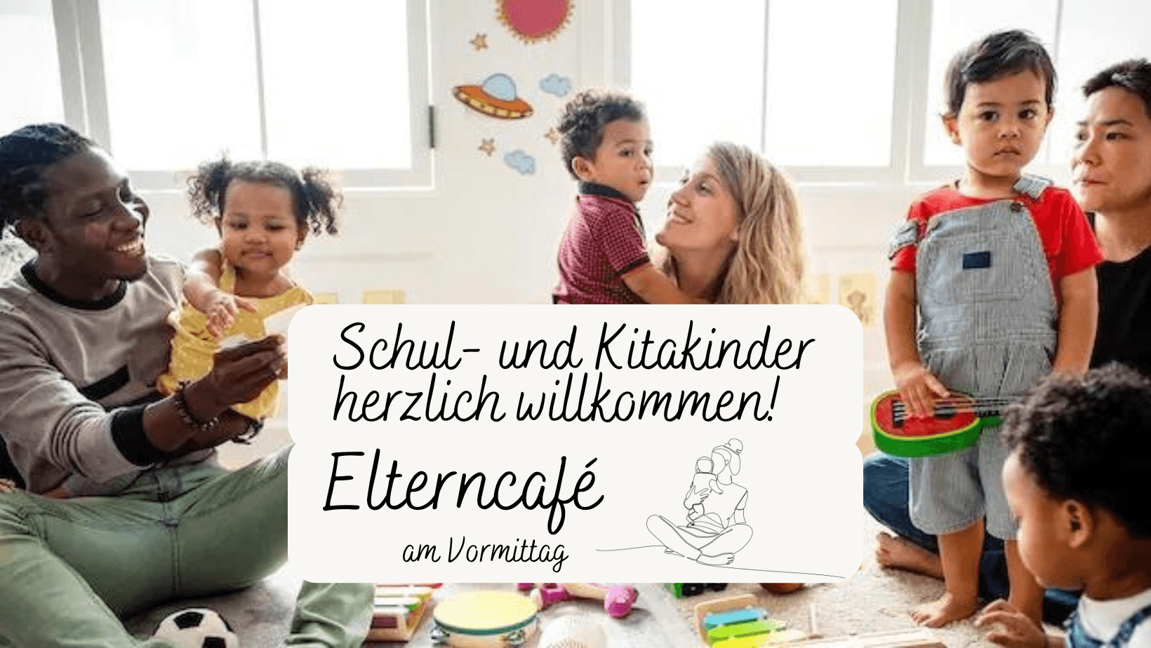 Titelbild für Elterncafé - Schul- und Kitakinder willkommen! - Austausch, Beratung und Spiel