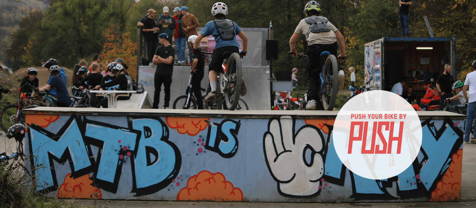 Titelbild für Graffiti Workhop "Push your Bike"