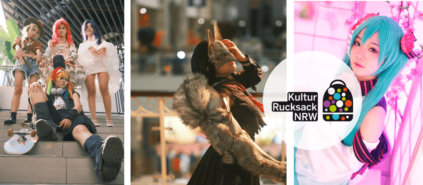 Titelbild für Workshop 09. und 10. Juli "LET’S COSPLAY – Werde dein eigener Charakter!"🎭✨ 