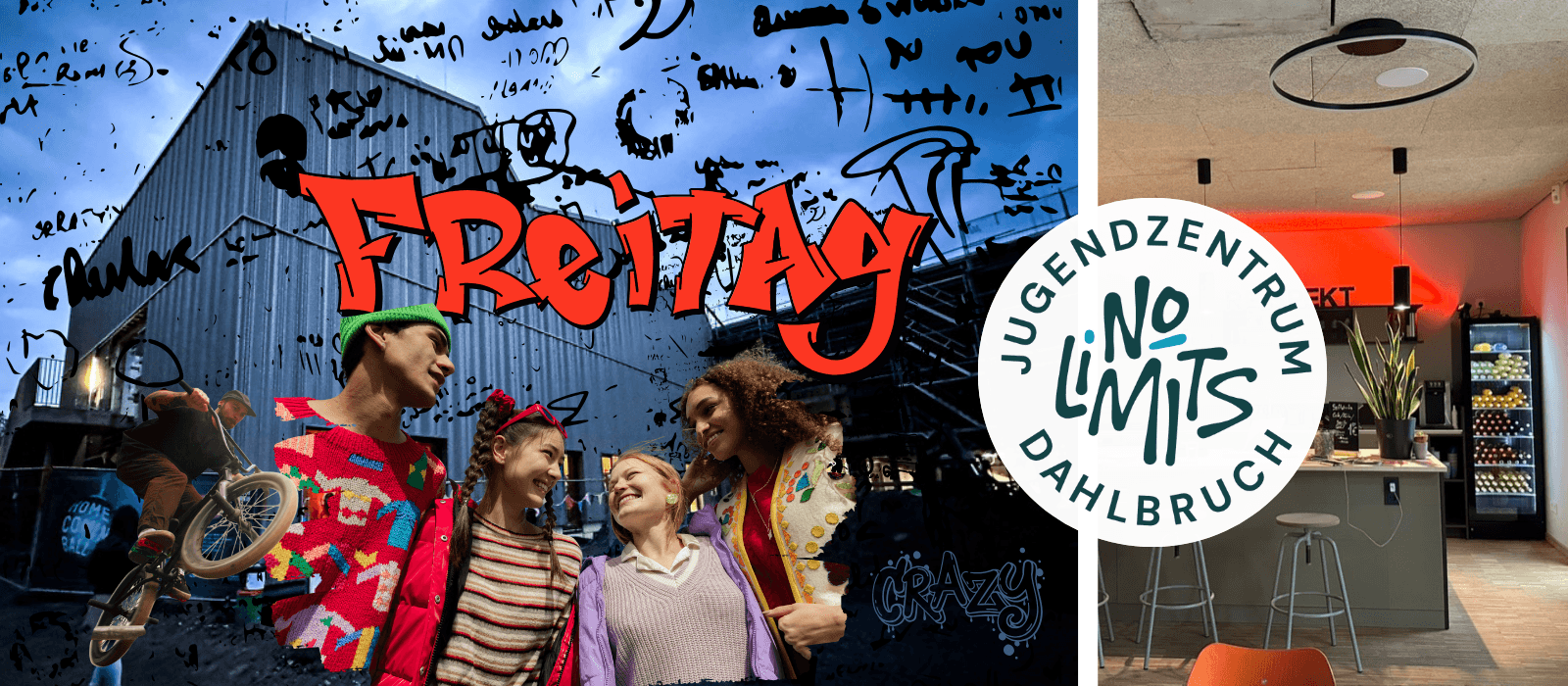 Titelbild für Offener Treff (FR) - Juz NoLimits