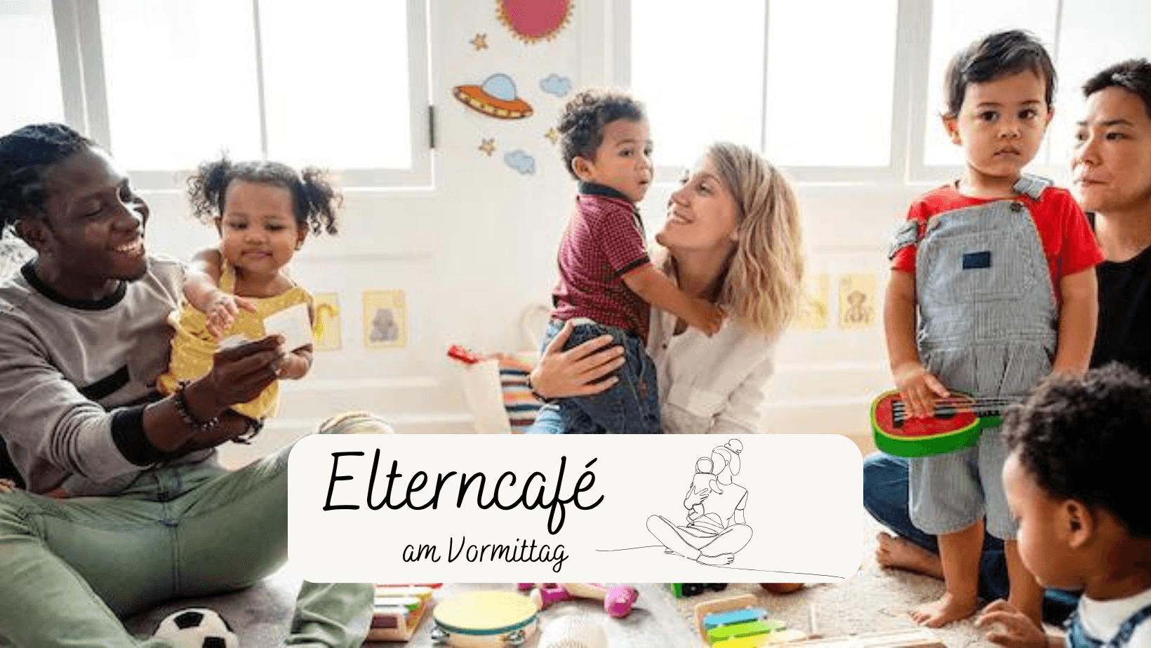 Titelbild für Elterncafé - Austausch, Beratung und Spiel im Elterncafé