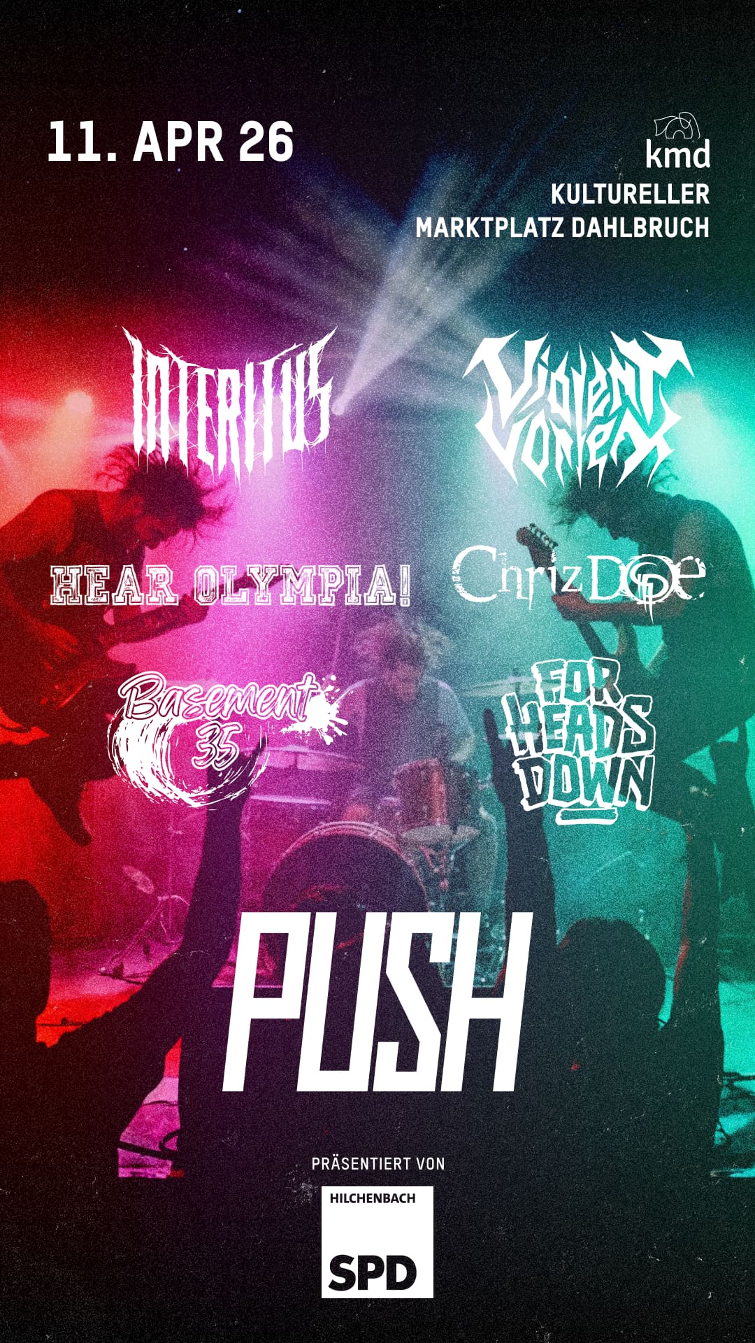 Galeriebild für Rabatt-Tickets PUSH-Festival 2026 🎟️