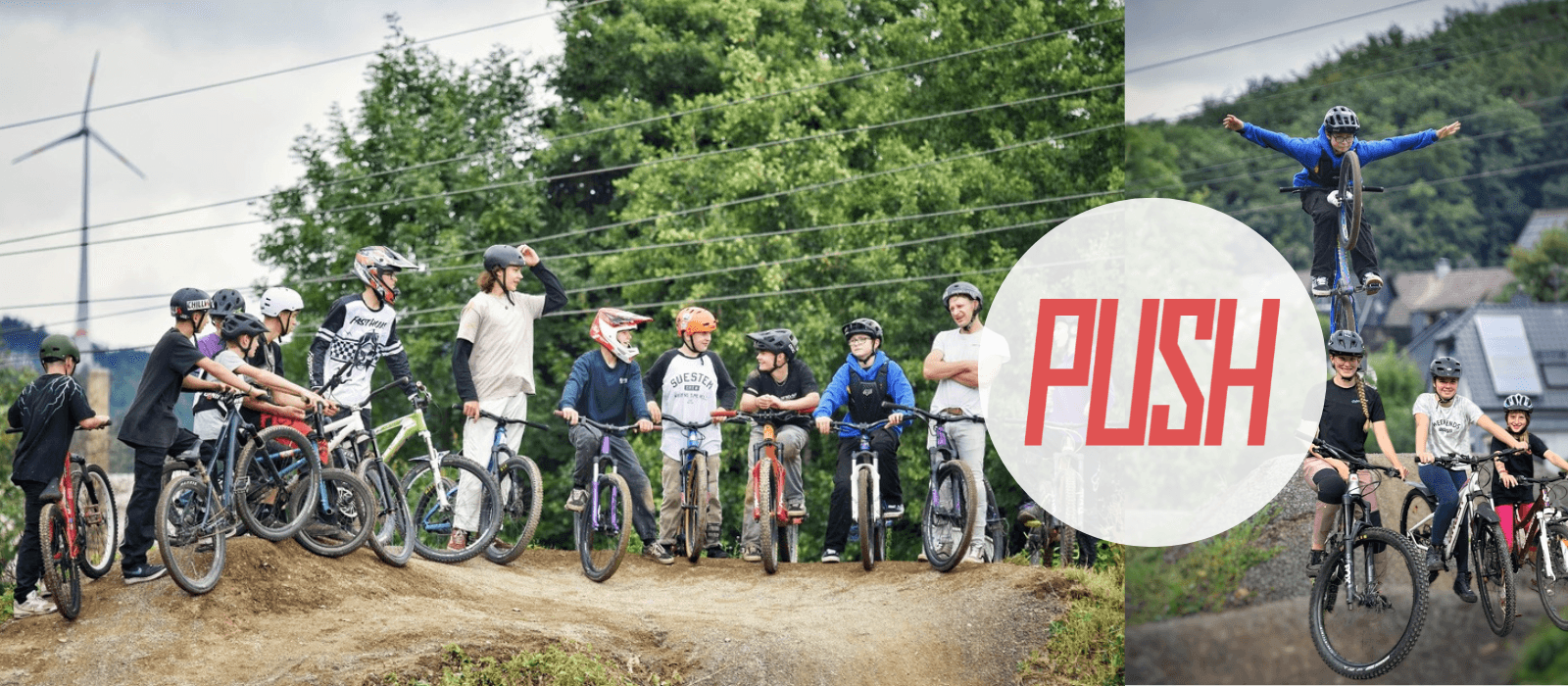 Titelbild für Let´s Ride im Dirtbikepark