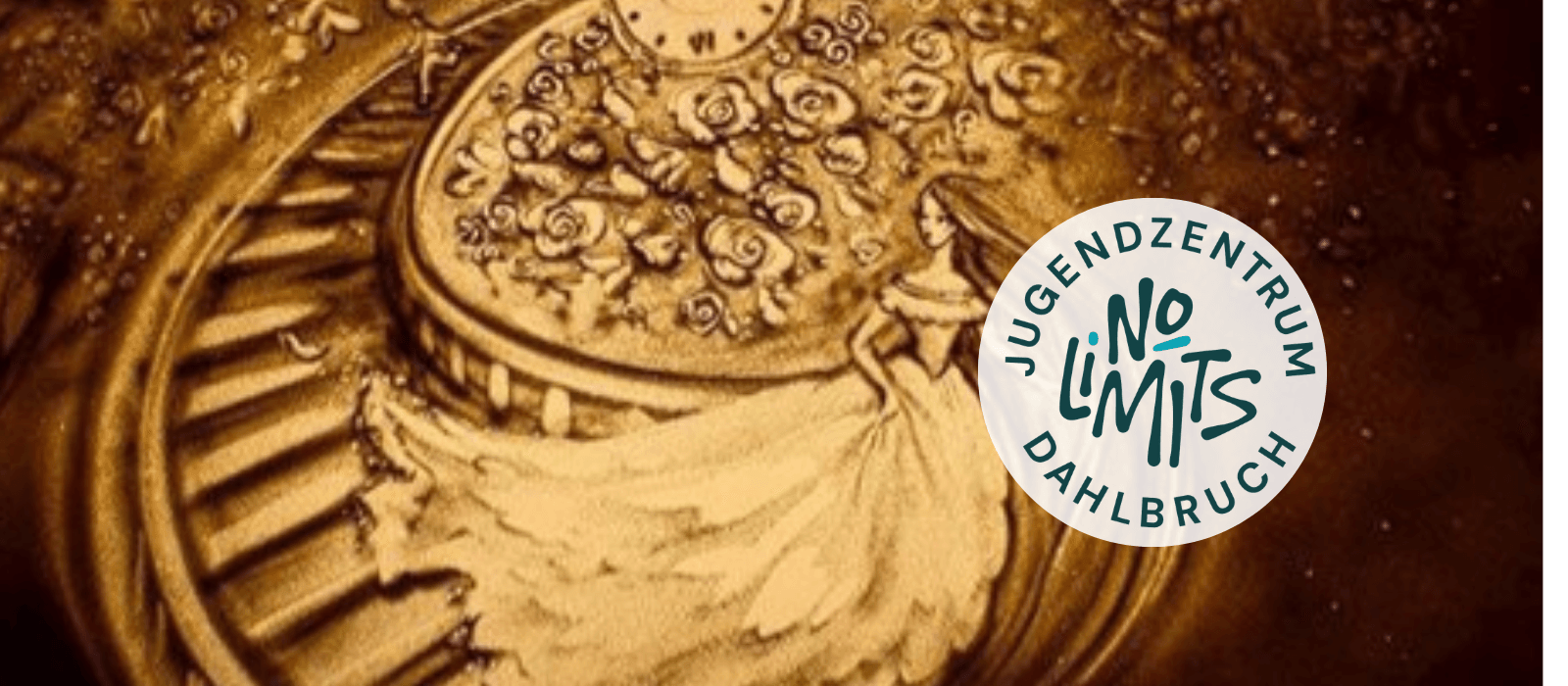 Titelbild für Sandart-Workshop - Aus Sand wird Kunst, aus Kunst wird Geschichte 📖