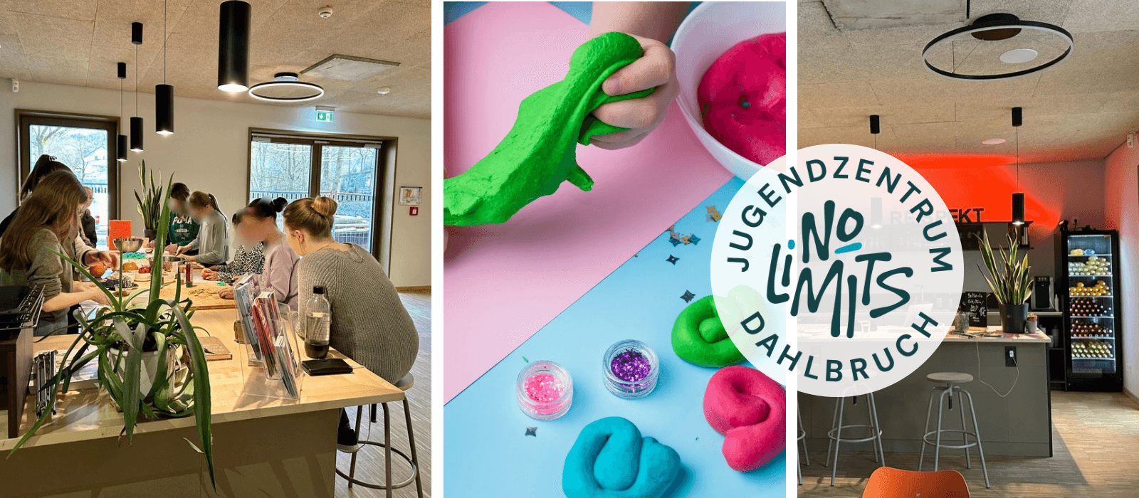 Titelbild für Offener Mädchen*treff - Auf in die Knet-Werkstatt