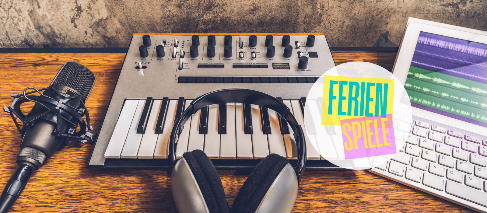 Titelbild für Ferienangebot: Rap-Workshop mit Mic und Mind 🎤