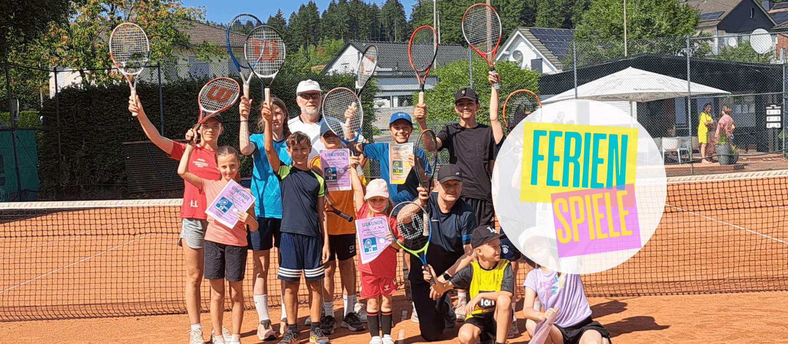 Titelbild für Tennis Camp für Kinder und Jugendliche