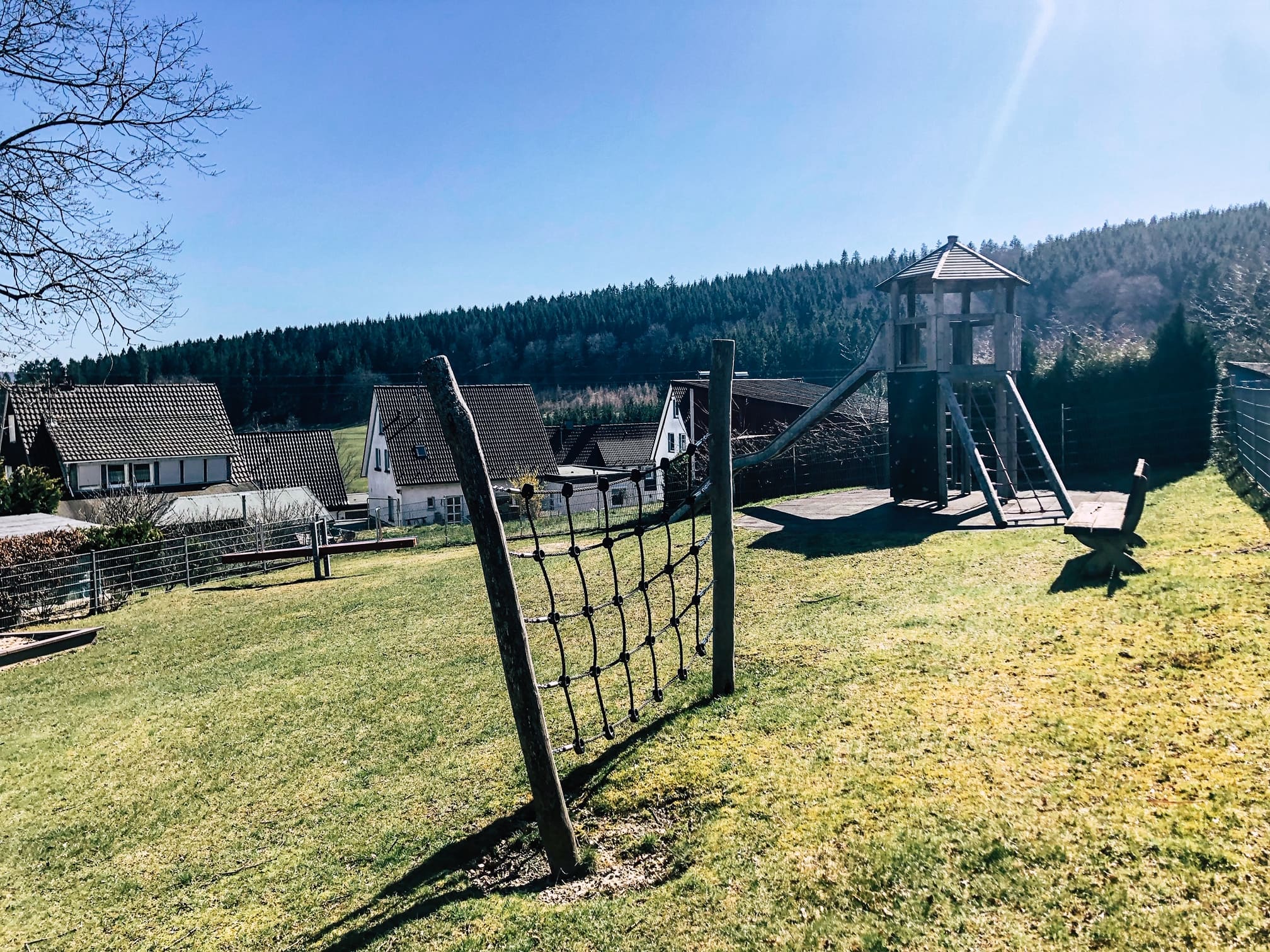Spielplatz in der Siedlung