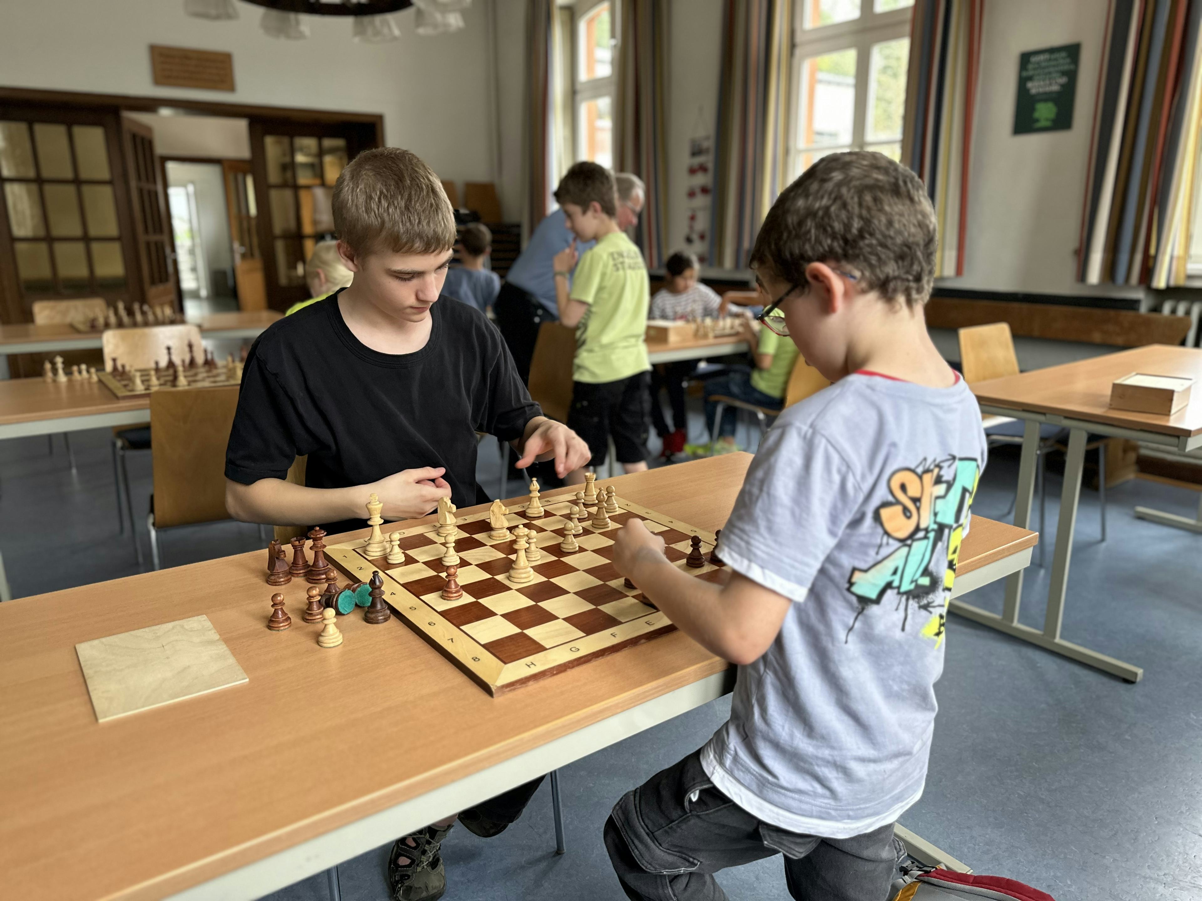Galeriebild für Kinder und Jugendtraining im Schachclub Hilchenbach