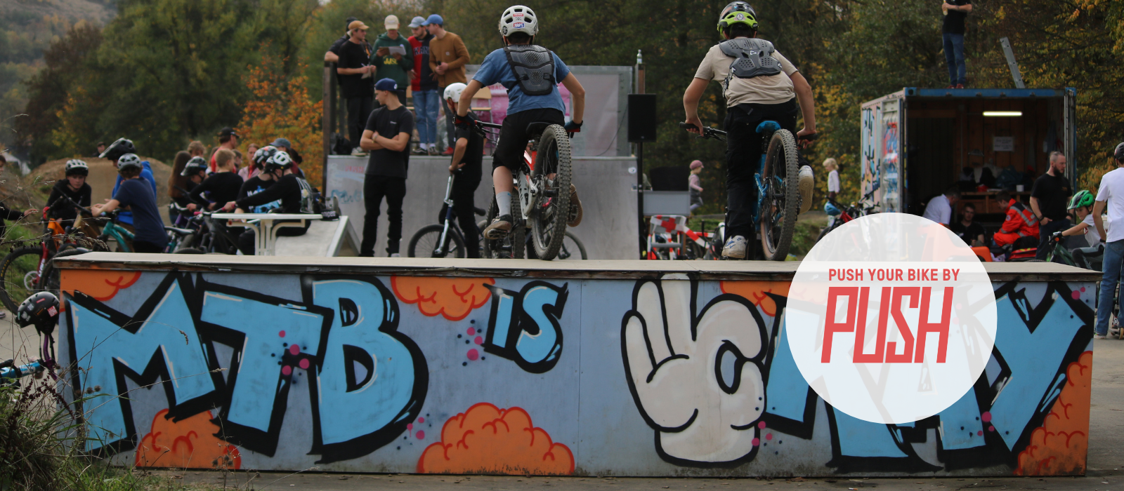 Titelbild für Graffiti Workhop "Push your Bike"